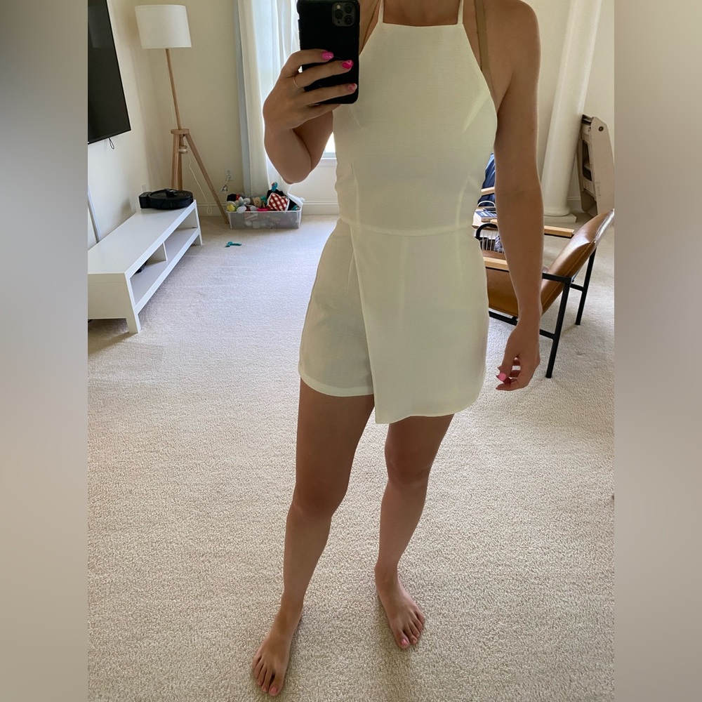 White Romper
